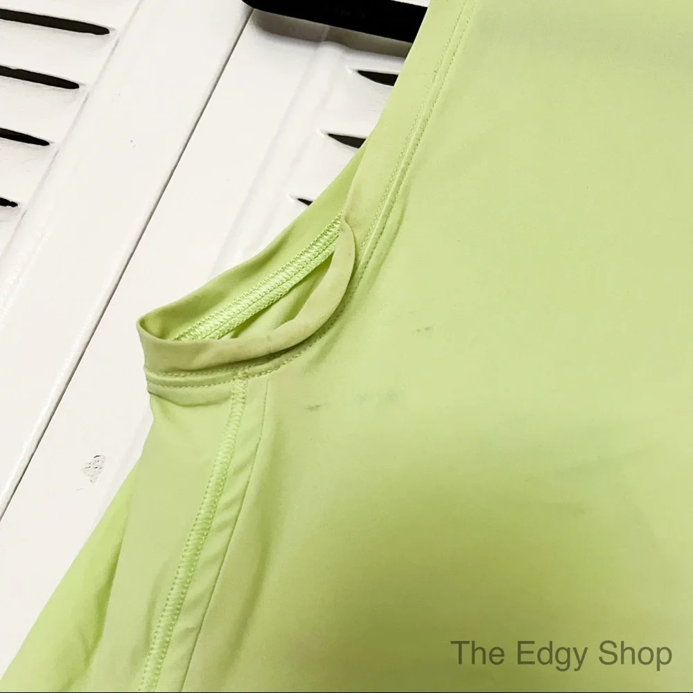 lululemon athletica | High Neck Split Hem Run Tank Neo Mint - Picture 5 of 7
